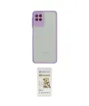 ieg™ Galaxy A22 Kılıf Ahenk Çizgi Serisi - Siyah Mat Seramik Nano Ekran Koruyucu