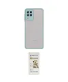 ieg™ Galaxy A22 Kılıf Ahenk Çizgi Serisi - Siyah Mat Seramik Nano Ekran Koruyucu