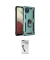 ieg™ Galaxy A22 Kılıf Ahenk Klasik Koleksiyonu - Şeffaf Uv Polymer Nano Ekran Koruyucu