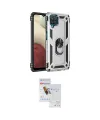 ieg™ Galaxy A22 Kılıf Ahenk Klasik Koleksiyonu - Siyah Seramik Nano Ekran Koruyucu