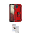 ieg™ Galaxy A22 Kılıf Ahenk Klasik Koleksiyonu - Siyah Seramik Nano Ekran Koruyucu