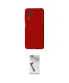 ieg™ Galaxy A22 Kılıf Ahenk Serisi - Şeffaf Uv Polymer Nano Ekran Koruyucu