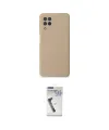 ieg™ Galaxy A22 Kılıf Ahenk Serisi - Şeffaf Uv Polymer Nano Ekran Koruyucu