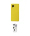 ieg™ Galaxy A22 Kılıf Ahenk Serisi - Şeffaf Uv Polymer Nano Ekran Koruyucu