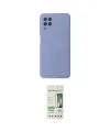ieg™ Galaxy A22 Kılıf Ahenk Serisi - Siyah 20D Premium Cam Ekran Koruyucu