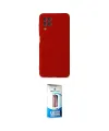 ieg™ Galaxy A22 Kılıf Ahenk Serisi - Siyah 5D Eko Cam Ekran Koruyucu
