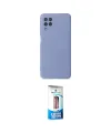 ieg™ Galaxy A22 Kılıf Ahenk Serisi - Siyah 5D Eko Cam Ekran Koruyucu