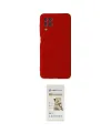 ieg™ Galaxy A22 Kılıf Ahenk Serisi - Siyah Mat Seramik Nano Ekran Koruyucu