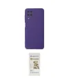 ieg™ Galaxy A22 Kılıf Ahenk Serisi - Siyah Mat Seramik Nano Ekran Koruyucu
