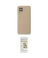 ieg™ Galaxy A22 Kılıf Ahenk Serisi - Siyah Mat Seramik Nano Ekran Koruyucu