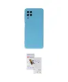 ieg™ Galaxy A22 Kılıf Ahenk Serisi - Siyah Seramik Nano Ekran Koruyucu
