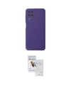 ieg™ Galaxy A22 Kılıf Ahenk Serisi - Siyah Seramik Nano Ekran Koruyucu