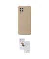 ieg™ Galaxy A22 Kılıf Ahenk Serisi - Siyah Seramik Nano Ekran Koruyucu