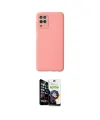 ieg™ Galaxy A22 Kılıf Çekirdek Modern Serisi - Şeffaf Temperli Cam Ekran Koruyucu
