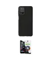 ieg™ Galaxy A22 Kılıf Çekirdek Modern Serisi - Şeffaf Temperli Cam Ekran Koruyucu