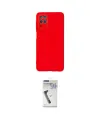ieg™ Galaxy A22 Kılıf Çekirdek Modern Serisi - Şeffaf Uv Polymer Nano Ekran Koruyucu