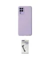 ieg™ Galaxy A22 Kılıf Çekirdek Modern Serisi - Şeffaf Uv Polymer Nano Ekran Koruyucu