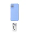ieg™ Galaxy A22 Kılıf Çekirdek Modern Serisi - Şeffaf Uv Polymer Nano Ekran Koruyucu