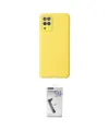 ieg™ Galaxy A22 Kılıf Çekirdek Modern Serisi - Şeffaf Uv Polymer Nano Ekran Koruyucu