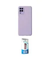 ieg™ Galaxy A22 Kılıf Çekirdek Modern Serisi - Siyah 5D Eko Cam Ekran Koruyucu