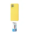 ieg™ Galaxy A22 Kılıf Çekirdek Modern Serisi - Siyah 5D Eko Cam Ekran Koruyucu