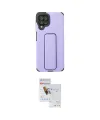 ieg™ Galaxy A22 Kılıf Çekirdek Yansıma - Siyah Seramik Nano Ekran Koruyucu