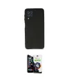 ieg™ Galaxy A22 Kılıf Kozmos Yansıma Özel Seri - Şeffaf Temperli Cam Ekran Koruyucu