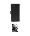 ieg™ Galaxy A22 Kılıf Siluet Işık Serisi - Şeffaf Temperli Cam Ekran Koruyucu
