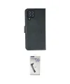 ieg™ Galaxy A22 Kılıf Siluet Işık Serisi - Şeffaf Uv Polymer Nano Ekran Koruyucu