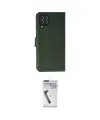ieg™ Galaxy A22 Kılıf Siluet Işık Serisi - Şeffaf Uv Polymer Nano Ekran Koruyucu