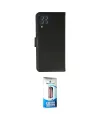 ieg™ Galaxy A22 Kılıf Siluet Işık Serisi - Siyah 5D Eko Cam Ekran Koruyucu