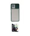 ieg™ Galaxy A22 Kılıf Vadi Çizgi - Şeffaf Temperli Cam Ekran Koruyucu