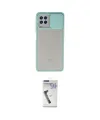 ieg™ Galaxy A22 Kılıf Vadi Çizgi - Şeffaf Uv Polymer Nano Ekran Koruyucu