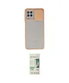 ieg™ Galaxy A22 Kılıf Vadi Çizgi - Siyah 20D Premium Cam Ekran Koruyucu