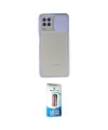 ieg™ Galaxy A22 Kılıf Vadi Çizgi - Siyah 5D Eko Cam Ekran Koruyucu