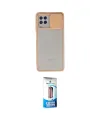 ieg™ Galaxy A22 Kılıf Vadi Çizgi - Siyah 5D Eko Cam Ekran Koruyucu