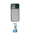 ieg™ Galaxy A22 Kılıf Vadi Çizgi - Siyah 5D Eko Cam Ekran Koruyucu