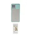 ieg™ Galaxy A22 Kılıf Vadi Çizgi - Siyah Mat Seramik Nano Ekran Koruyucu