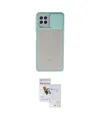 ieg™ Galaxy A22 Kılıf Vadi Çizgi - Siyah Seramik Nano Ekran Koruyucu