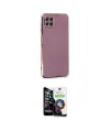 ieg™ Galaxy A22 Kılıf Yankı Serisi - Şeffaf Temperli Cam Ekran Koruyucu