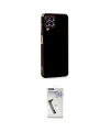 ieg™ Galaxy A22 Kılıf Yankı Serisi - Şeffaf Uv Polymer Nano Ekran Koruyucu