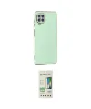ieg™ Galaxy A22 Kılıf Yankı Serisi - Siyah 20D Premium Cam Ekran Koruyucu