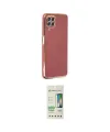 ieg™ Galaxy A22 Kılıf Yankı Serisi - Siyah 20D Premium Cam Ekran Koruyucu