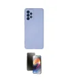 ieg™ Galaxy A23 4G Kılıf Ahenk Serisi - Siyah 3D Antistatik Mat Seramik Nano Ekran Koruyucu