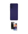 ieg™ Galaxy A23 4G Kılıf Ahenk Serisi - Siyah 3D Antistatik Mat Seramik Nano Ekran Koruyucu