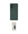 ieg™ Galaxy A23 4G Kılıf Ahenk Serisi - Siyah 6D Mat Seramik Hayalet Nano Ekran Koruyucu