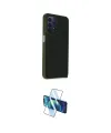 ieg™ Galaxy A23 4G Kılıf Atlas Form - Siyah 3D Antistatik Cam Ekran Koruyucu