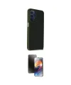 ieg™ Galaxy A23 4G Kılıf Atlas Form - Siyah 3D Antistatik Mat Seramik Nano Ekran Koruyucu