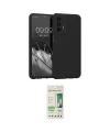 ieg™ Galaxy A23 4G Kılıf Kozmos Yansıma Özel Seri - Siyah 20D Premium Cam Ekran Koruyucu