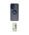 ieg™ Galaxy A23 4G Kılıf Yörünge Çizgi - Siyah 20D Premium Cam Ekran Koruyucu